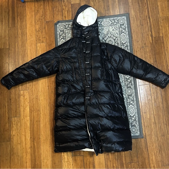 R13 Reversible Down Coat - Picture 8 of 13